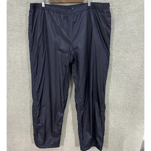 Eddie Bauer mens pants XXL blue‎ weatheredge nylon fleece lined ski snowboard - Picture 1 of 8